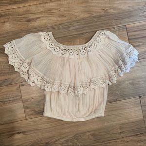 Jens pirate booty off the shoulder top